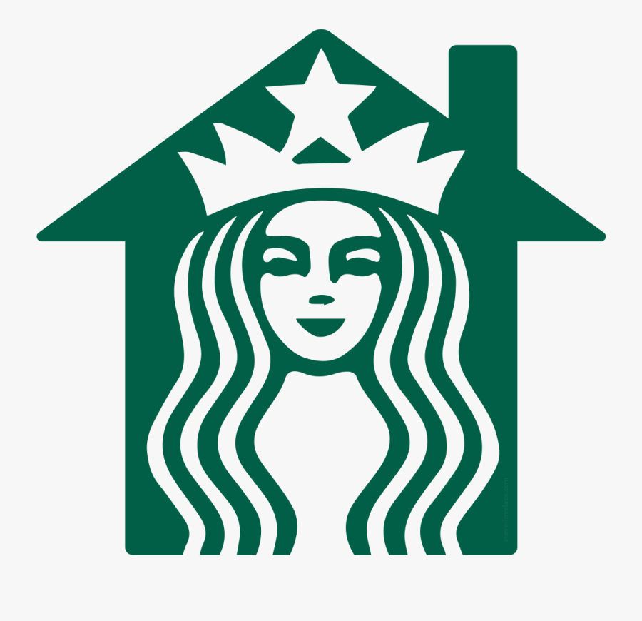 Starbucks Logo White Icon, Transparent Clipart