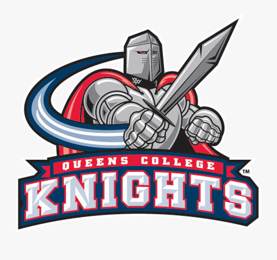 Qc Knights Logo - Cuny Queens College Mascot, Transparent Clipart