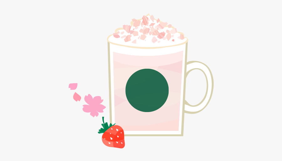 Starbucks Clipart Pink - Whipped Cream, Transparent Clipart