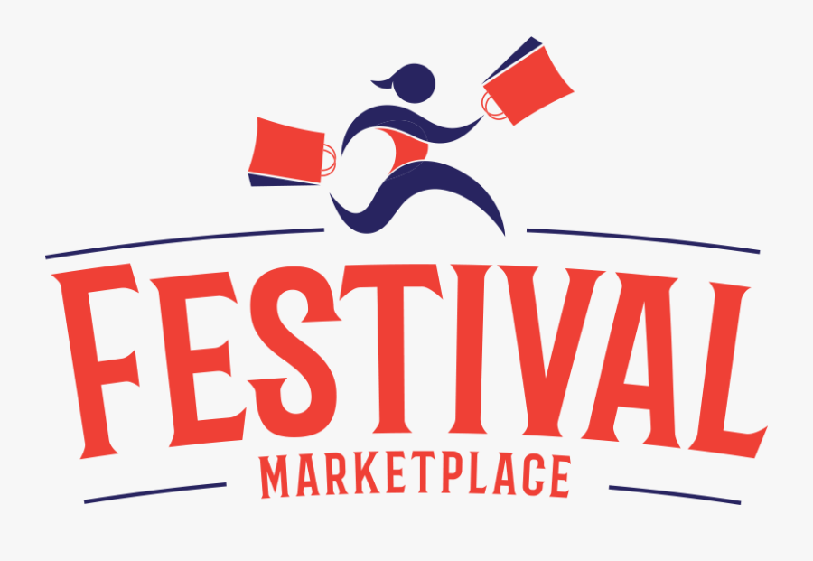 Festival Marketplace Logo, Transparent Clipart