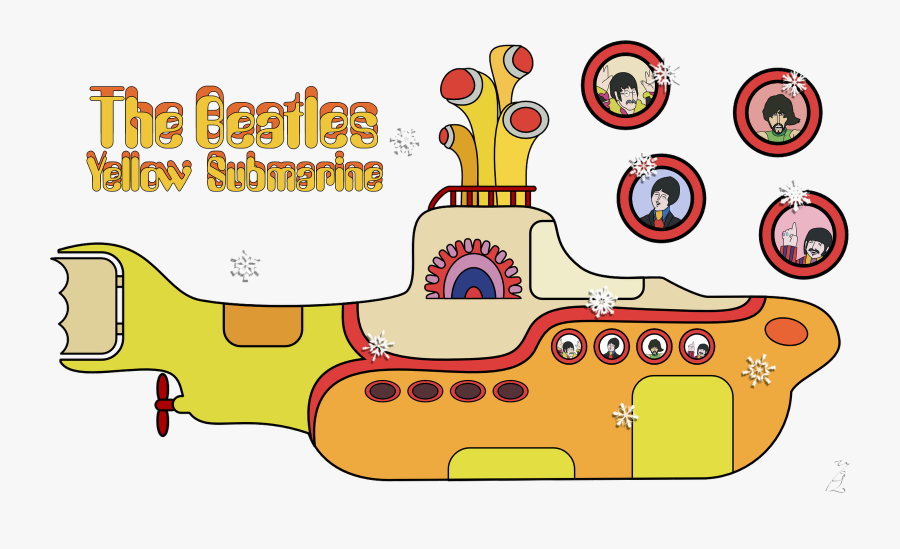 Beatles Yellow Submarine Free Printable Image - Yellow Submarine