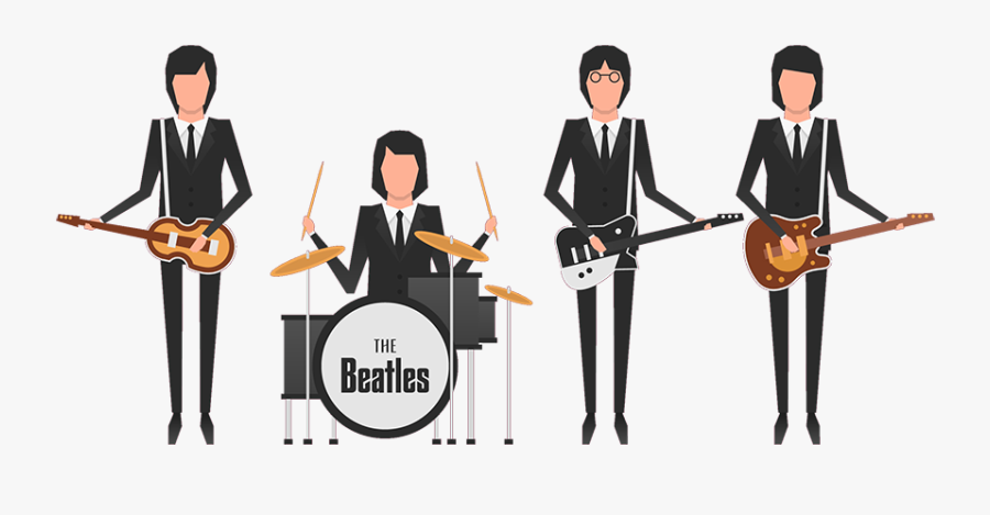 Beatles Clip Art, Transparent Clipart
