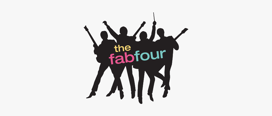 The Beatles - Fab Four Clip Art, Transparent Clipart