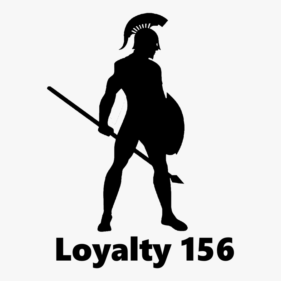 Spartan Warrior Silhouette , Free Transparent Clipart - ClipartKey