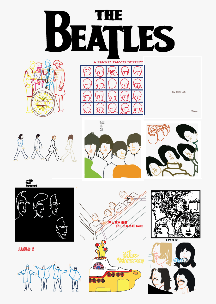 Picture - Beatles, Transparent Clipart