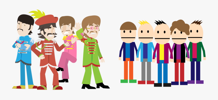 Wiggles Vs The Beatles, Transparent Clipart