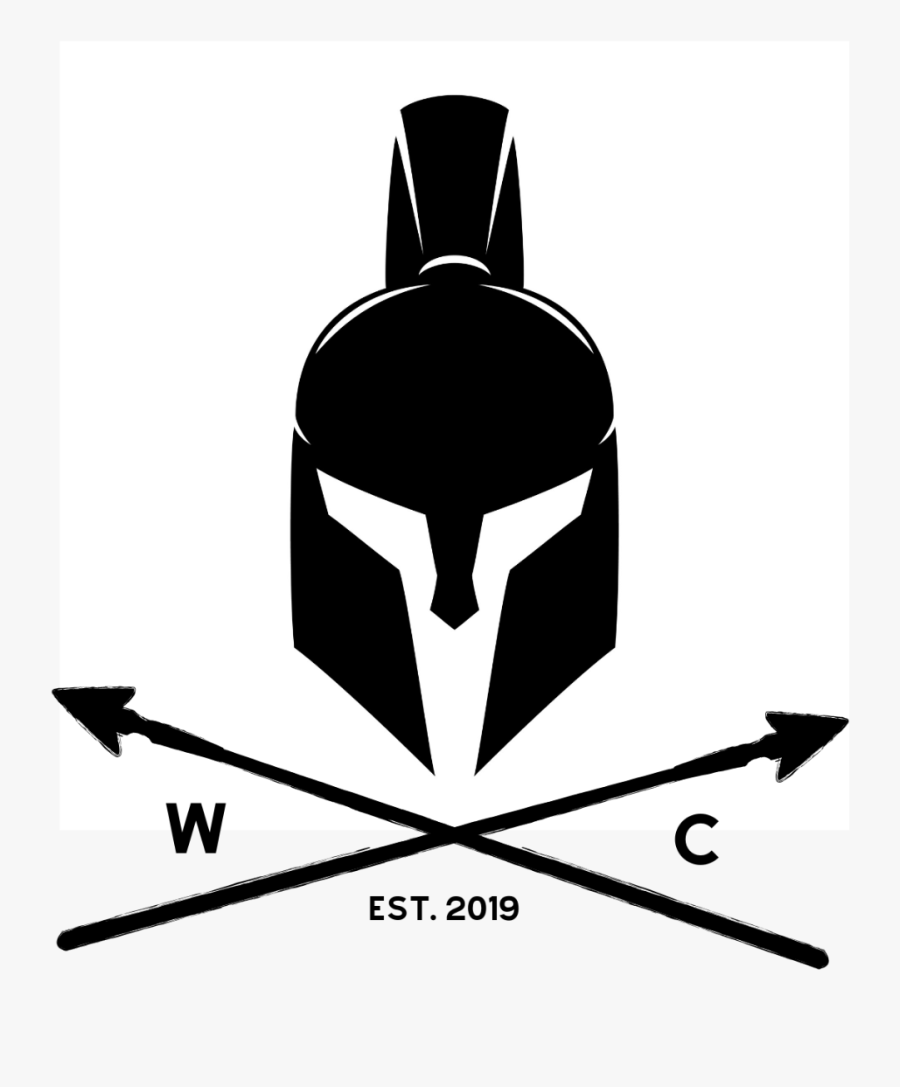 Spartan Helmet Front Png, Transparent Clipart