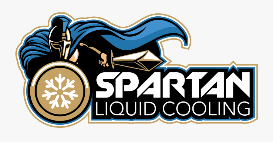 Spartan Liquid Cooling Logo - Graphic Design, Transparent Clipart