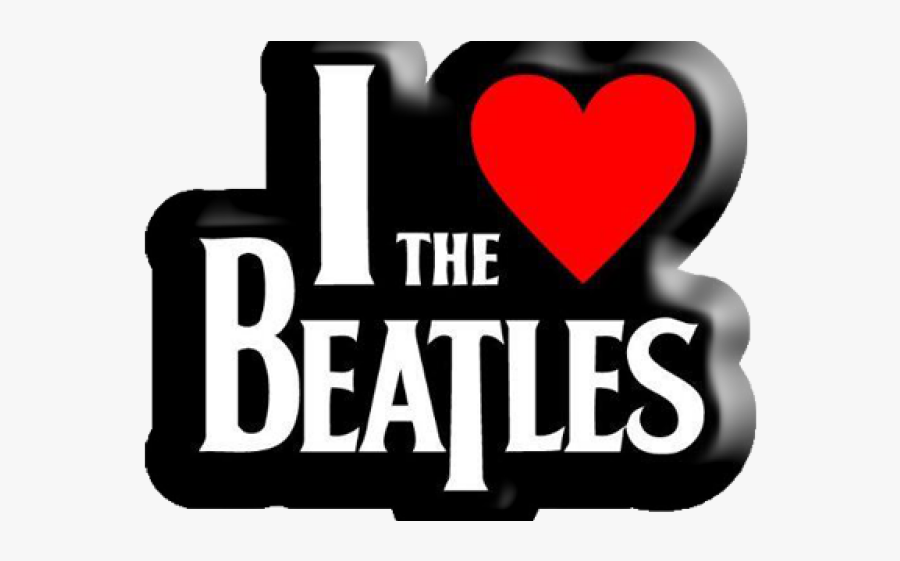 Beatles Cliparts - Heart, Transparent Clipart