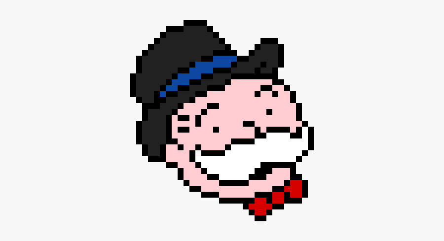 Pringles Guy Minecraft Pixel Art, Transparent Clipart