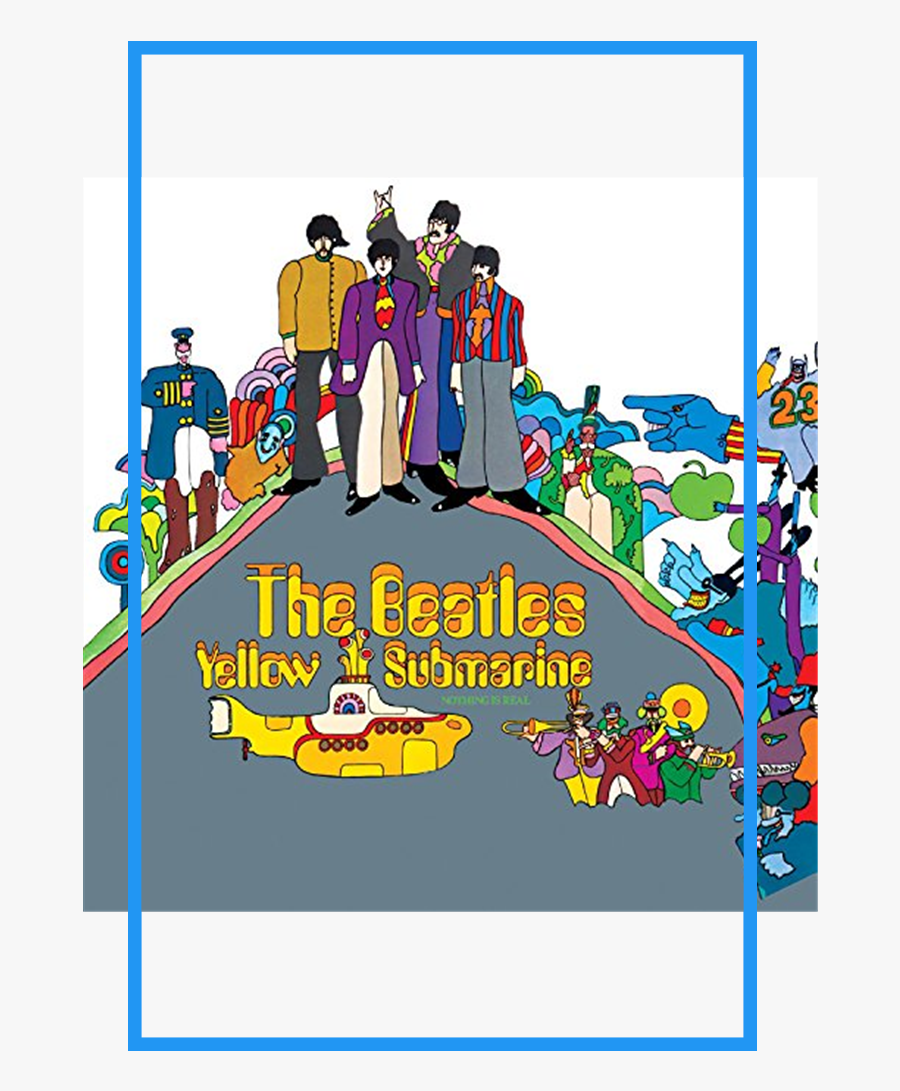 Beatles Yellow Submarine Remastered - Beatles Hey Bulldog Record Cover, Transparent Clipart