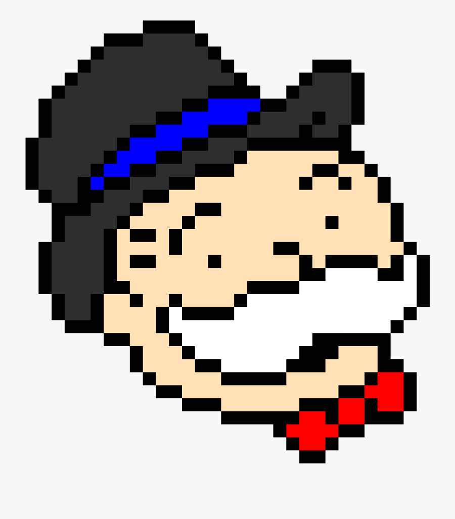 Monopoly Man Pixel Art, Transparent Clipart