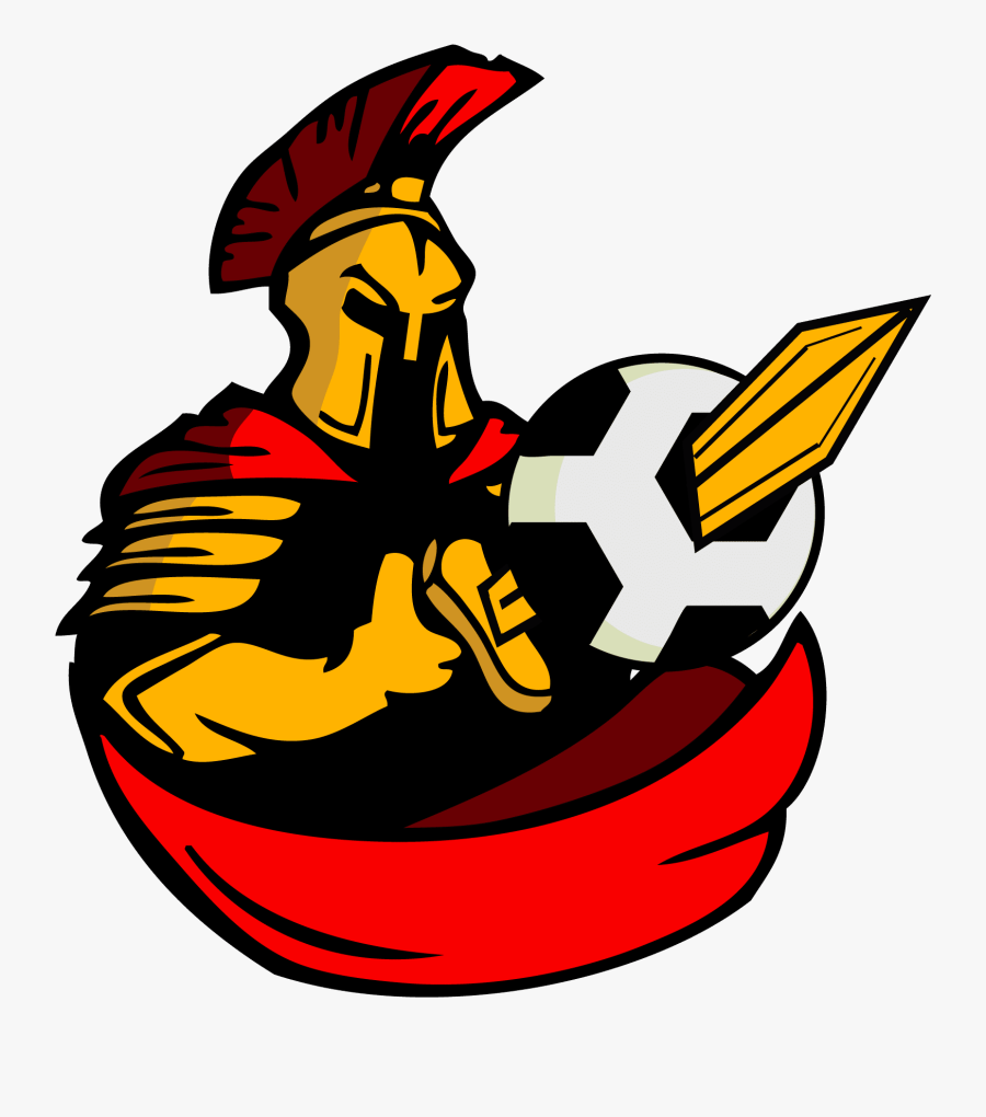 Spartan Soccer - Soccer Spartans Logo Png, Transparent Clipart
