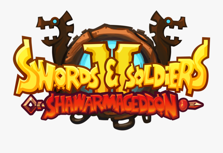 S&s2 Logo - Swords And Soldiers 2 Shawarmageddon Logo, Transparent Clipart