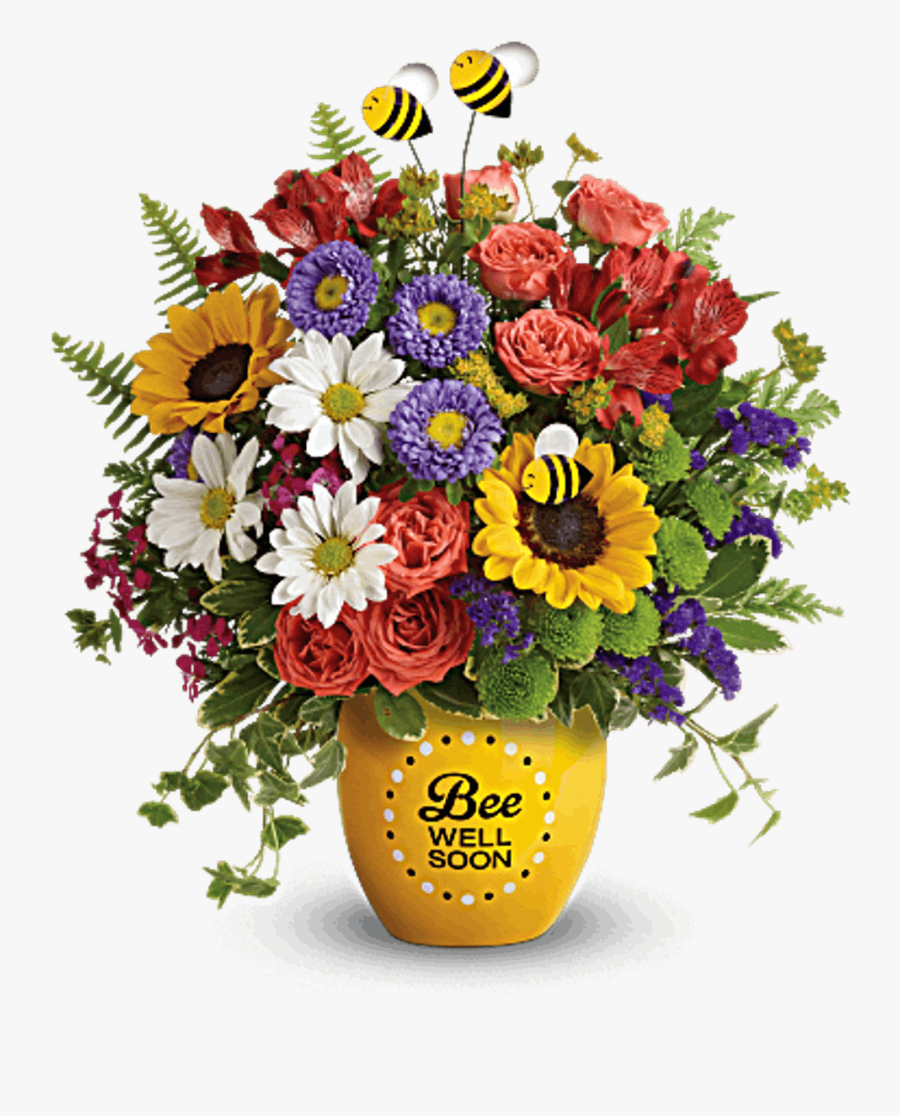 Clip Art Garden Of Wellness Arlington - Get Well Flowers, Transparent Clipart