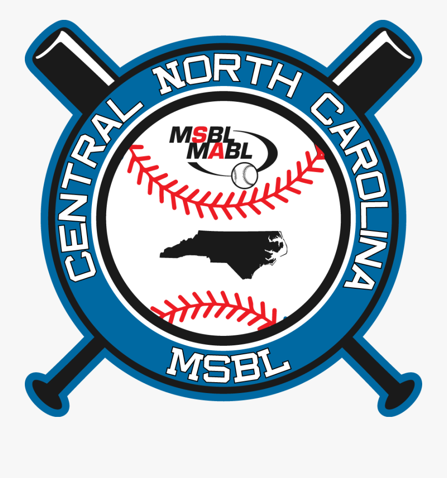 Central North Carolina Men"s Senior Baseball League - Msbl, Transparent Clipart