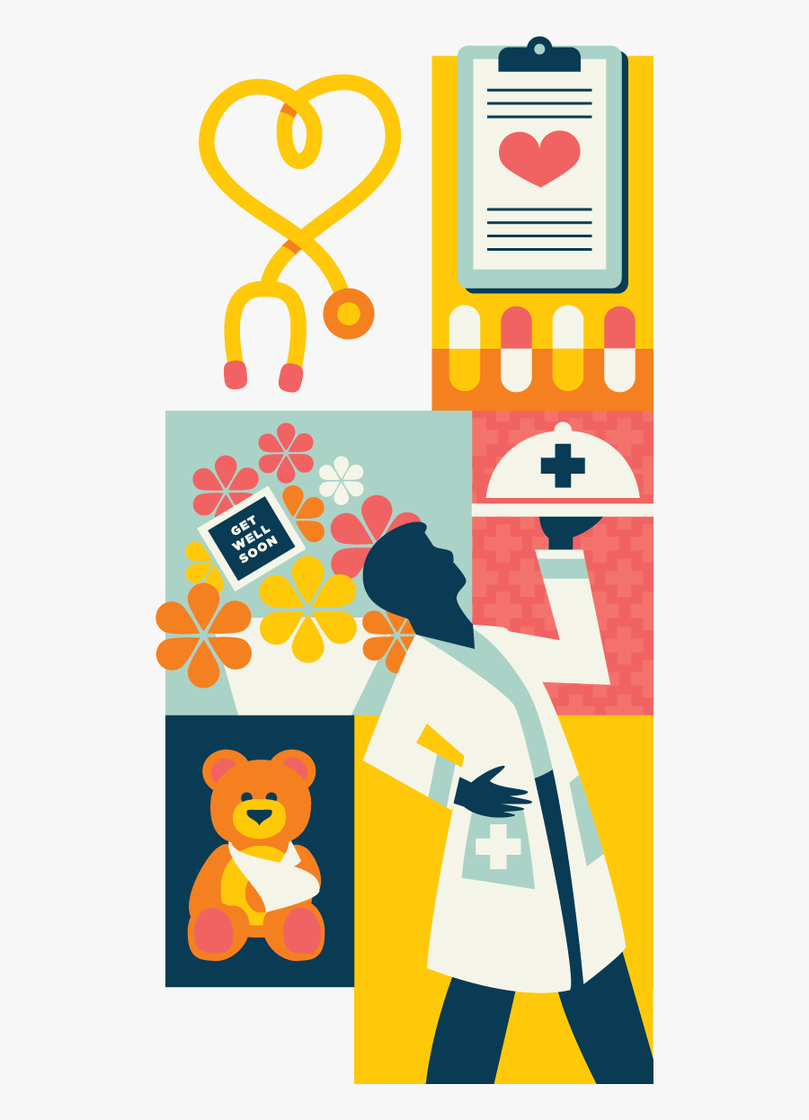 Hospital Hospitality - Collage Hospital, Transparent Clipart