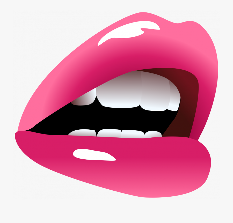 Side View Open Mouth Drawing, Transparent Clipart