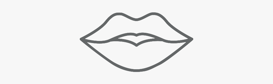 Lips Icon Png Transparent, Transparent Clipart