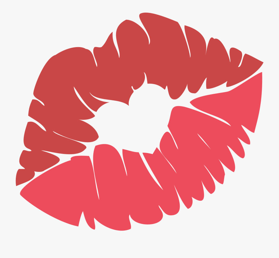 Clip Art Collection Of Free Lipstick - Emoji De Un Beso, Transparent Clipart