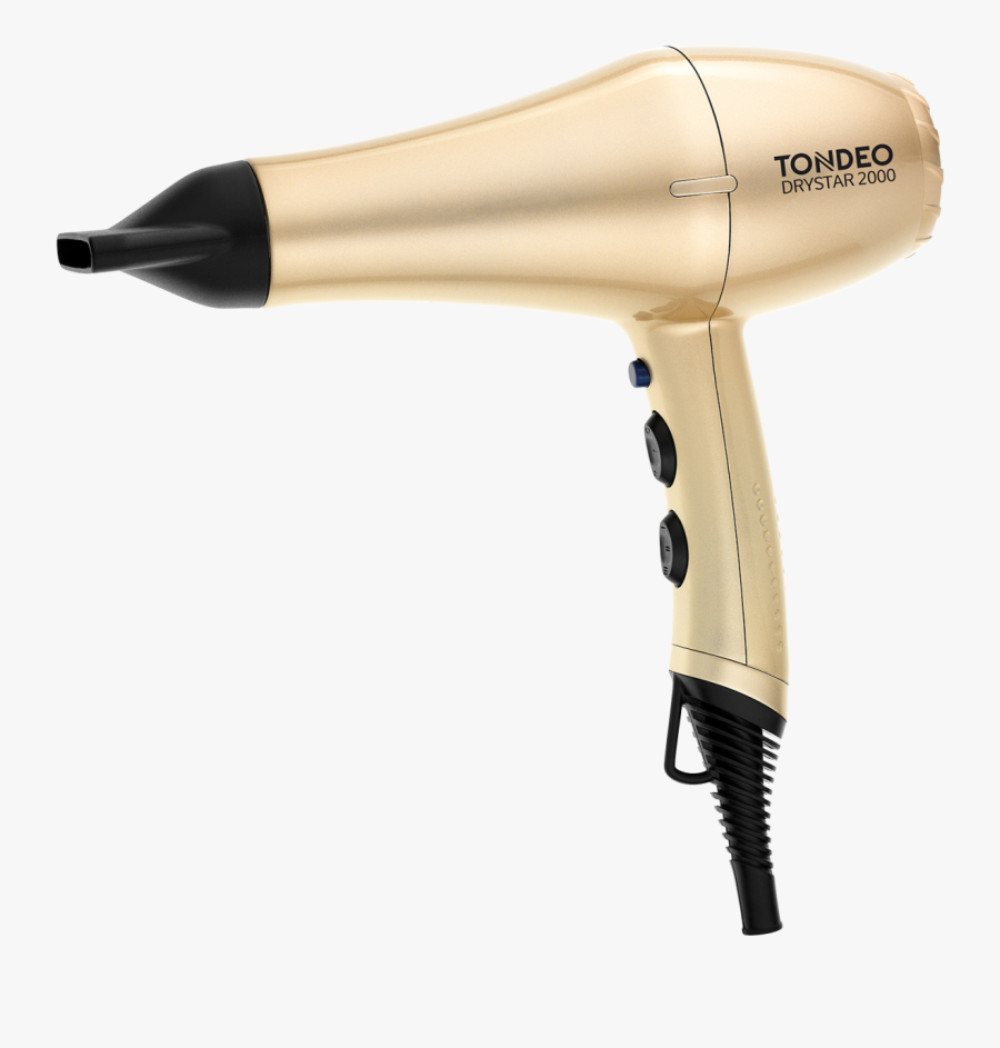 Drystar 2000 Gold - Hair Dryer, Transparent Clipart