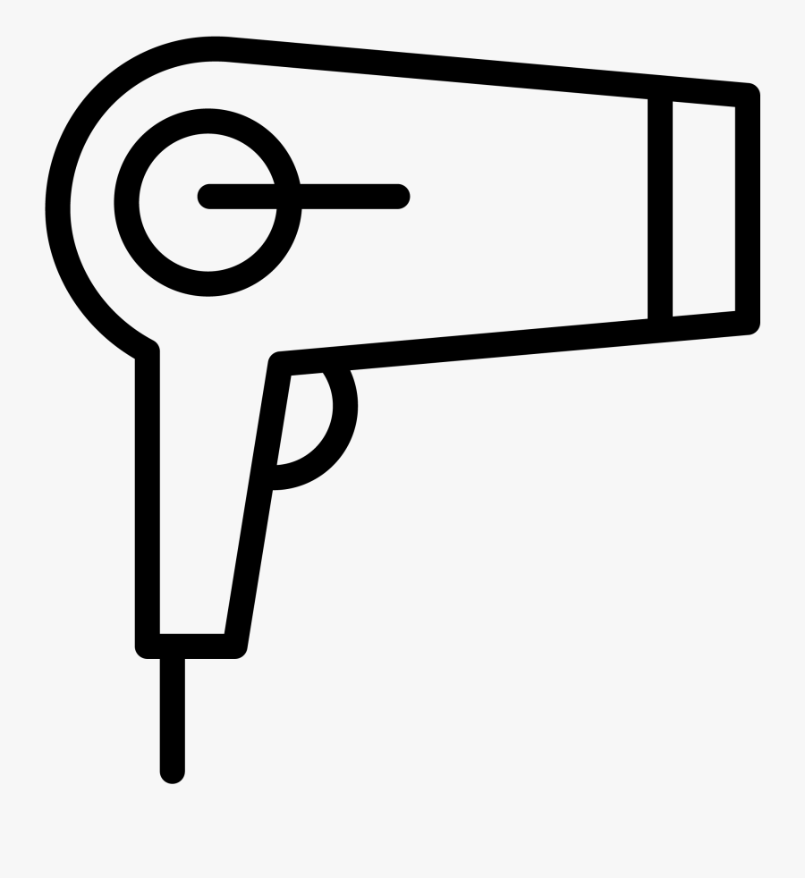 Hair Dryer, Transparent Clipart