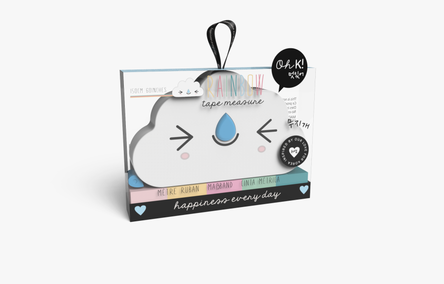 Cinta Metrica Con Forma De Nube, Transparent Clipart