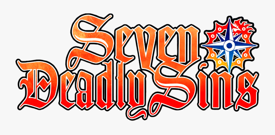 Nanatsu No Taizai - Seven Deadly Sins Logo, Transparent Clipart