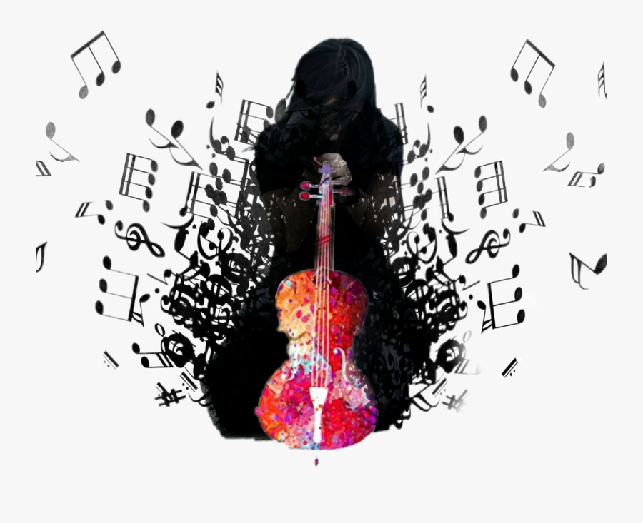 Picsart Sticker Challenge🎻🎹🎶🎼 - Illustration, Transparent Clipart
