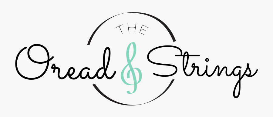 The Oread Strings - Calligraphy, Transparent Clipart