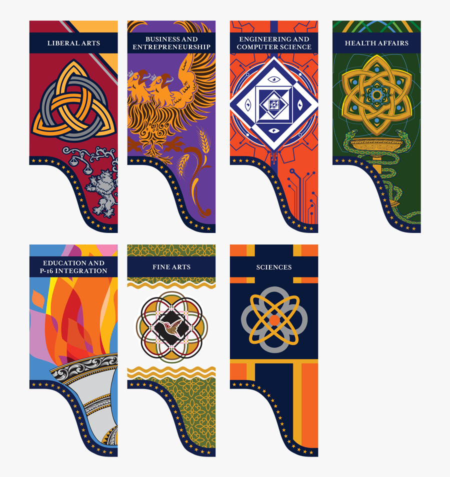 Utrgv Gonfalons, Transparent Clipart