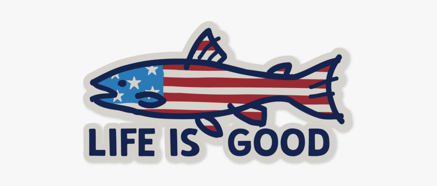 Fish Flag Decal - Life Is Boring Pulp Fiction, Transparent Clipart