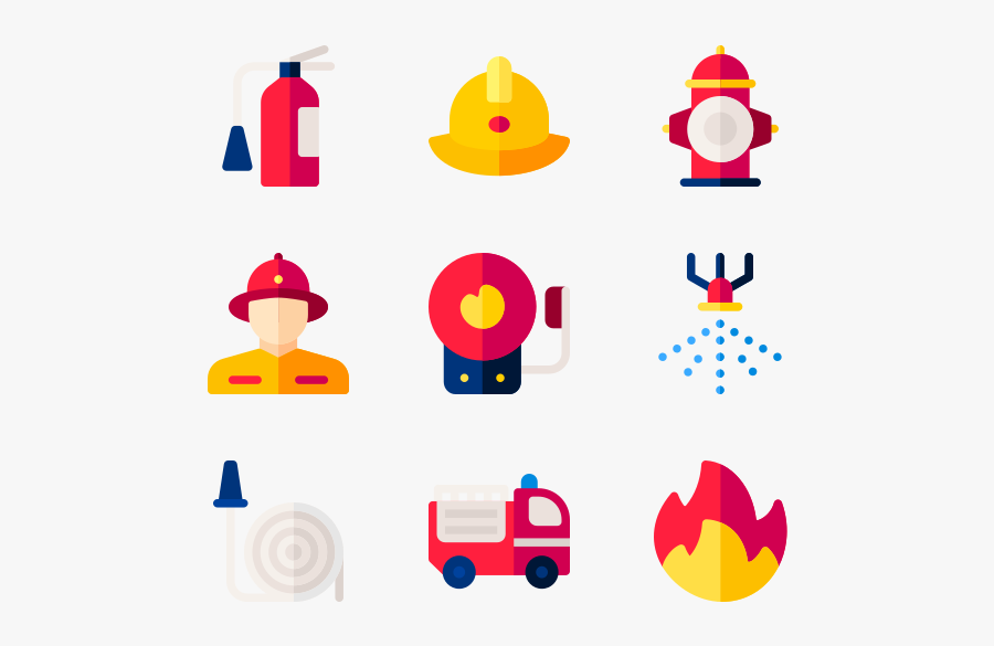 Firefighter - Firefighter Icon .png, Transparent Clipart