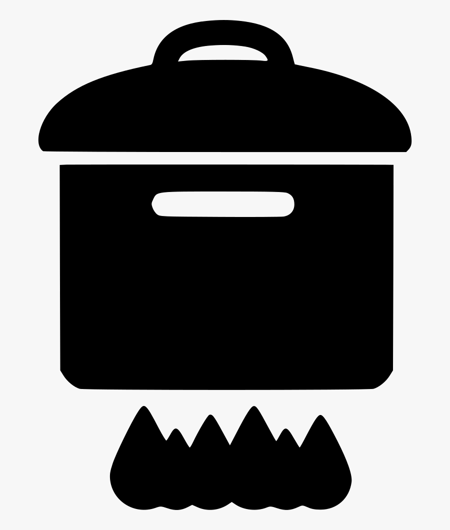 Pot Fire Flame, Transparent Clipart