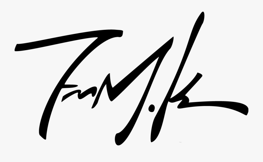 Kendrick Lamar Signature Transparent, Transparent Clipart