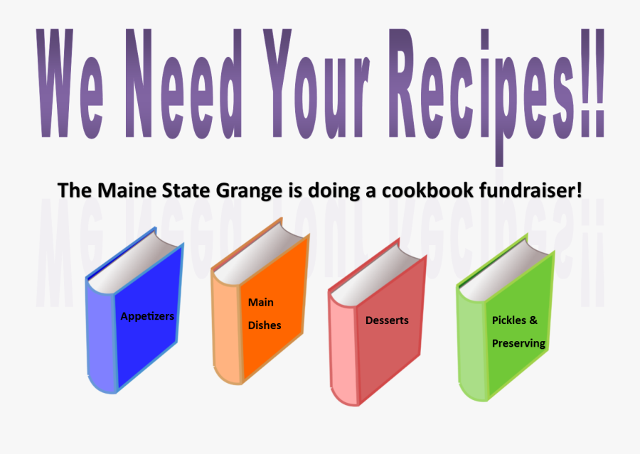 School Cookbook Fundraiser Flyer, Transparent Clipart