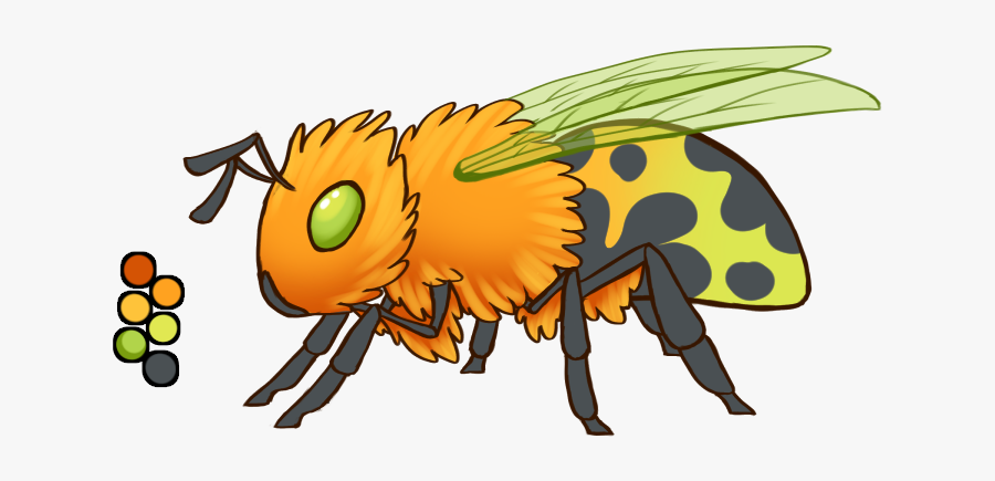 Lava Lamp Bee, Transparent Clipart