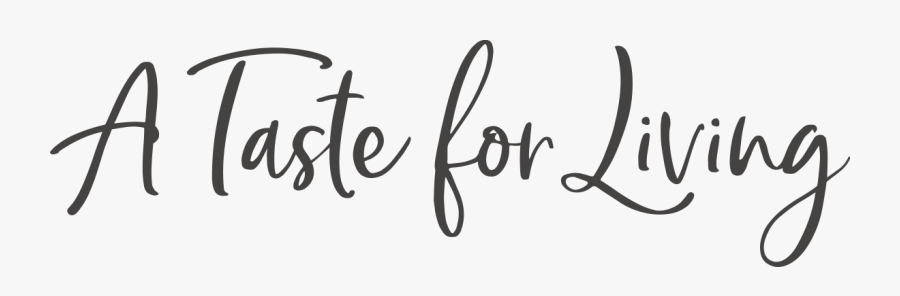 A Taste For Living Logo - Calligraphy, Transparent Clipart