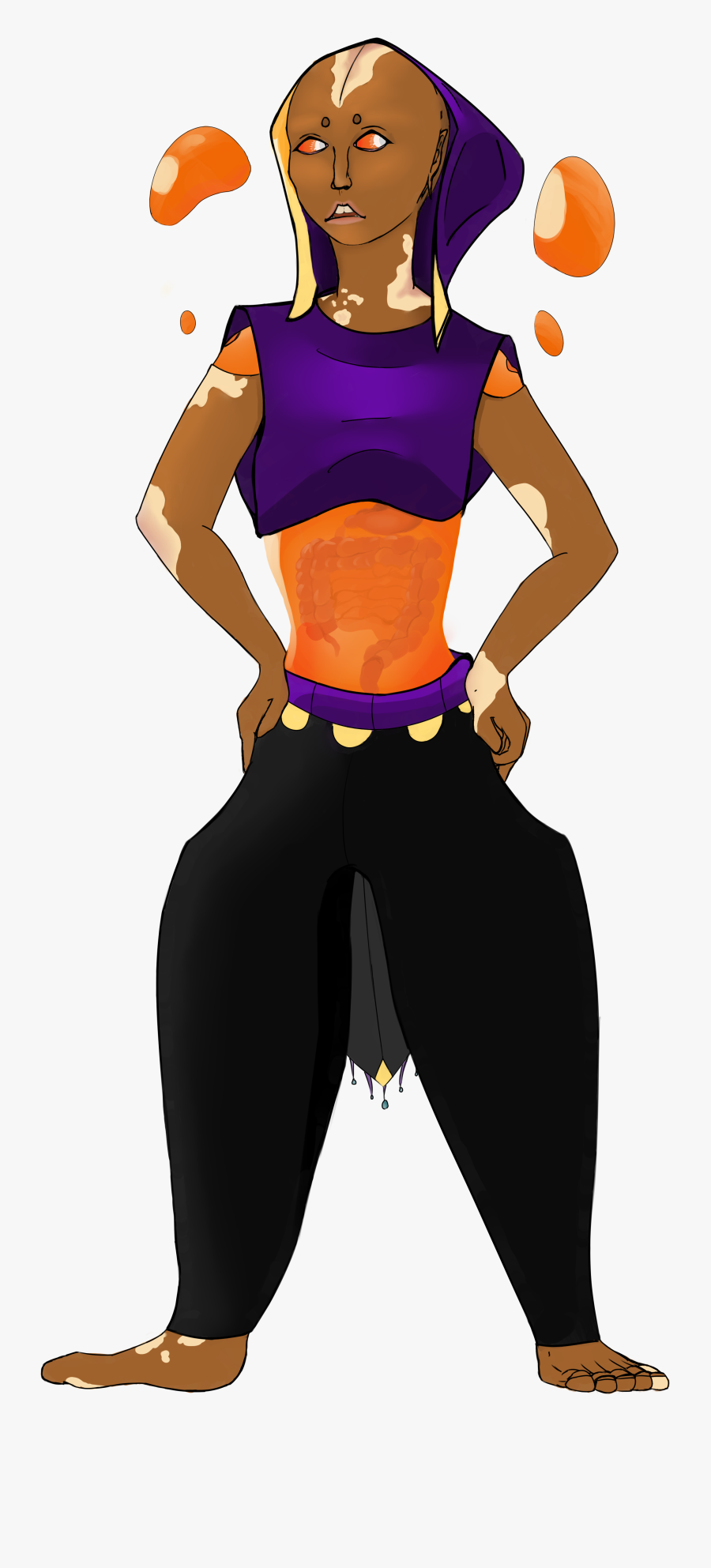 Lady Of Lava - Cartoon, Transparent Clipart