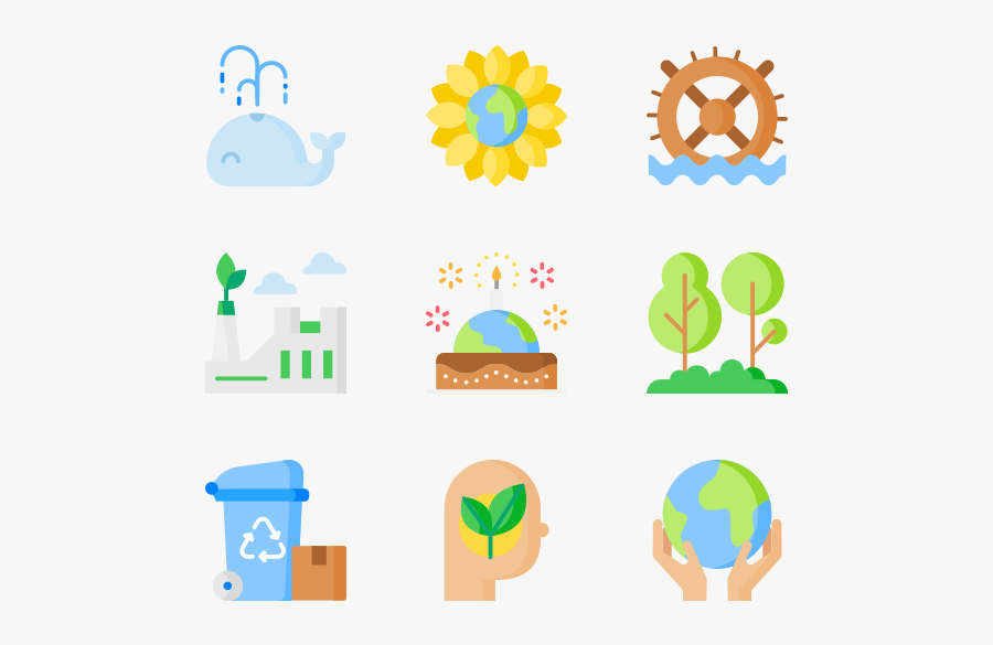 Mother Earth Day, Transparent Clipart