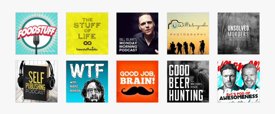 Great Examples Podcast Artwork - Podcast Thumbnails, Transparent Clipart