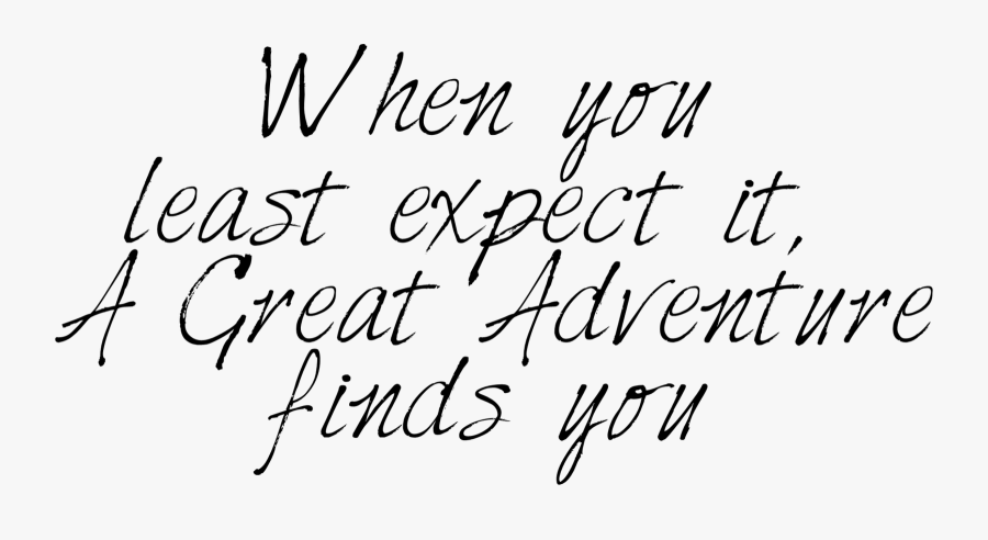 Transparent Yellow Brick Road Png - Handwriting, Transparent Clipart