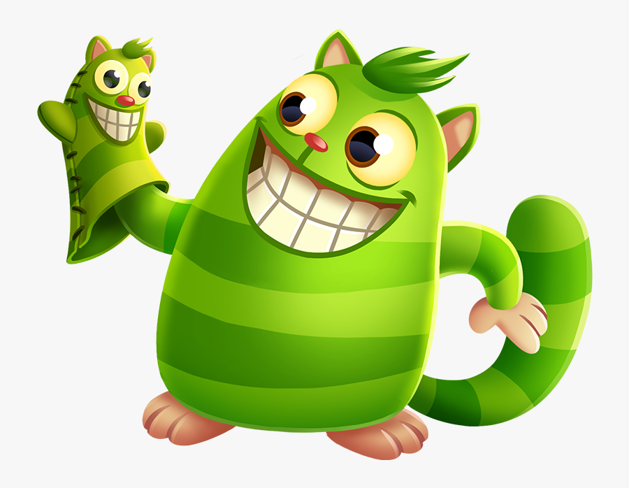 Cookie Cats Ziggy, Transparent Clipart