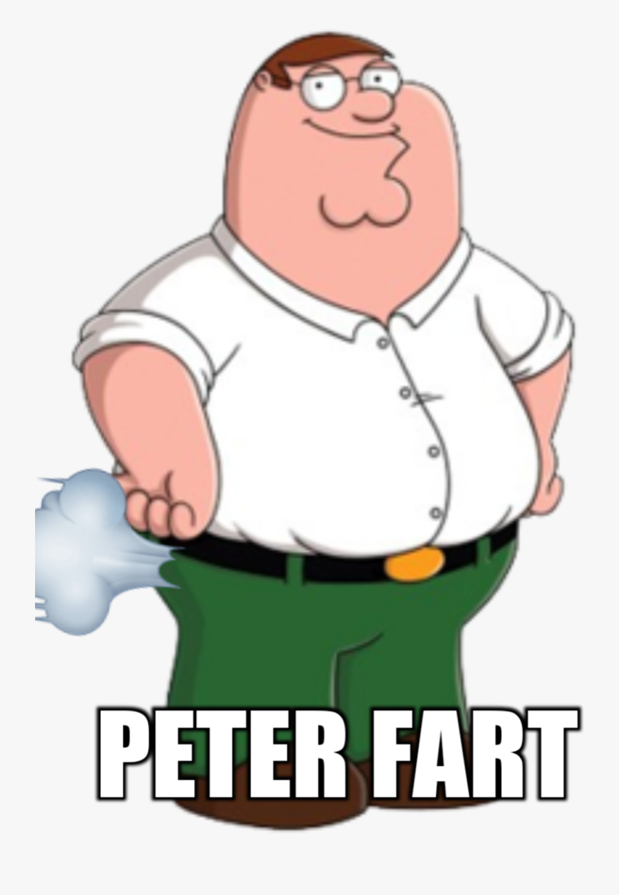 Peter Fart Peter Griffin Cartoon Clip Art - Peter Griffin Family Guy, Transparent Clipart