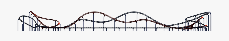 Roller Coaster, Transparent Clipart