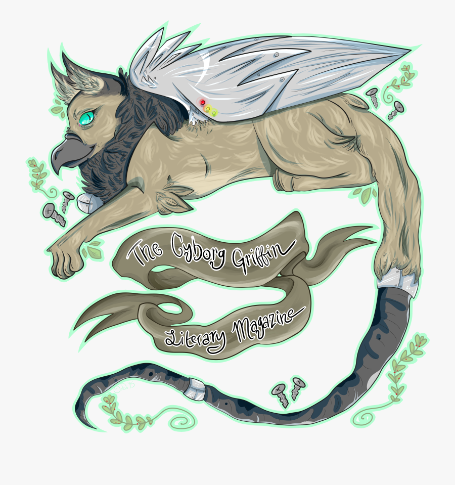 The Cyborg Griffin - Illustration, Transparent Clipart