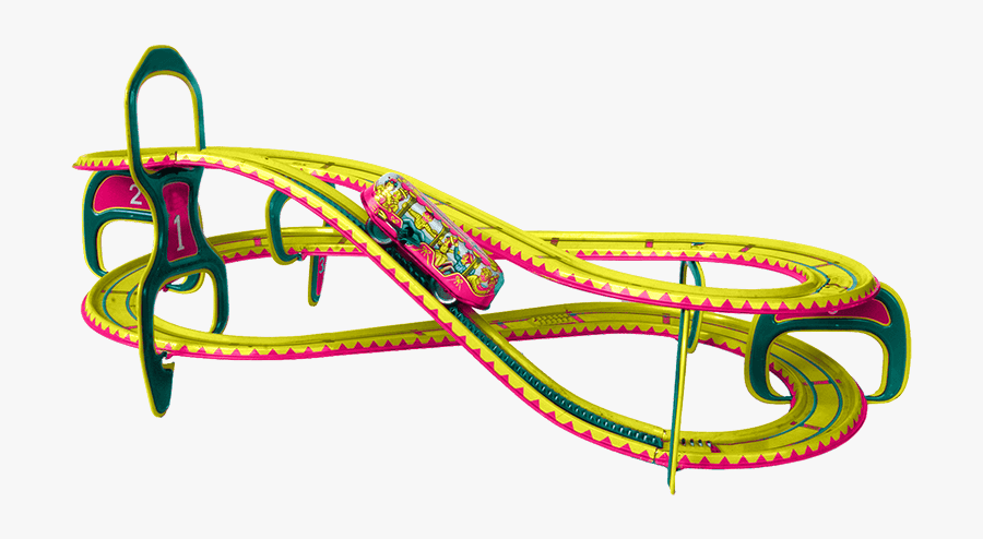 Rollercoaster - Illustration, Transparent Clipart