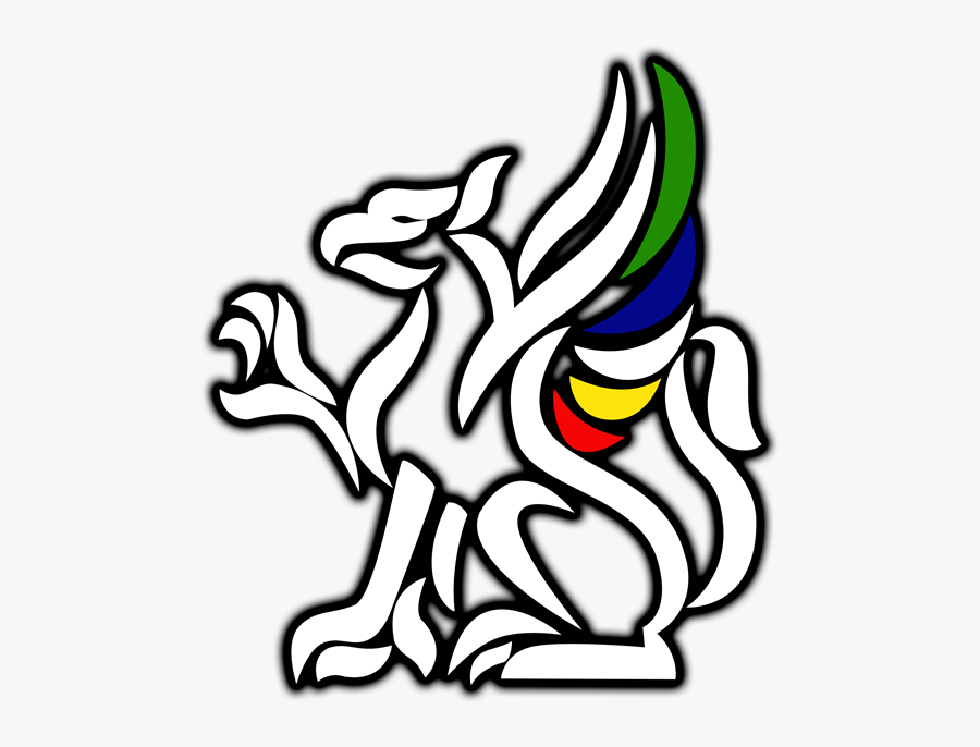 Griffins - Illustration, Transparent Clipart