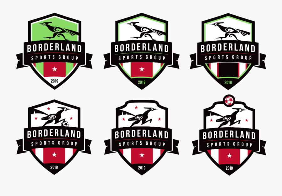 Custom Soccer Crest Designs For Borderland Sports Club, Transparent Clipart