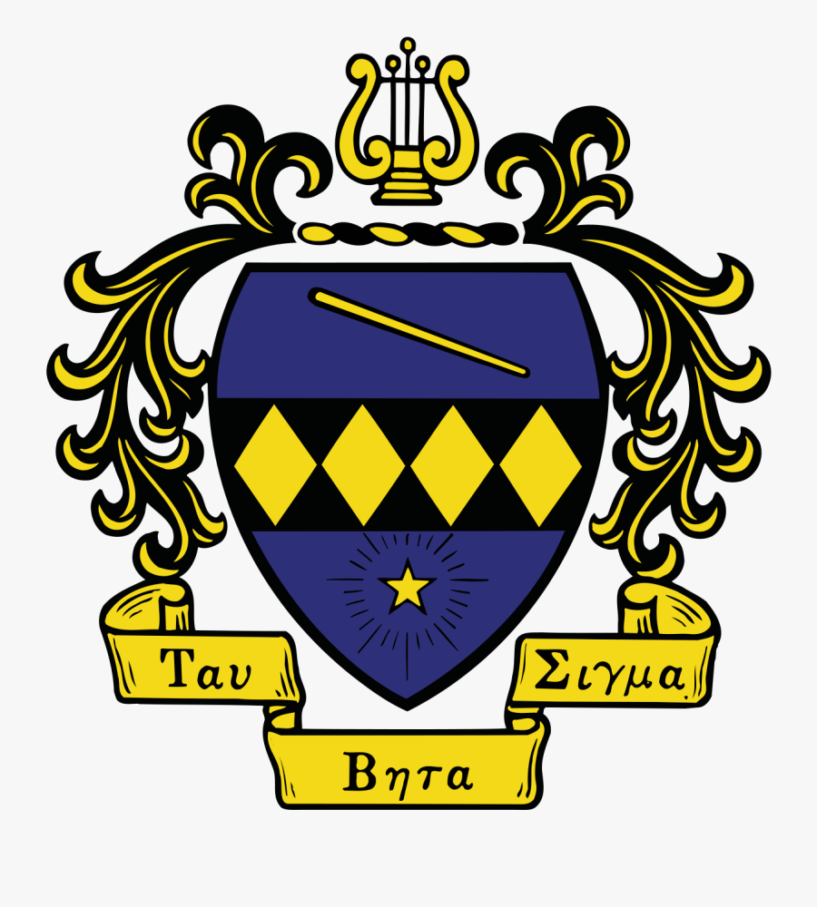 Tau Beta Sigma Crest Transparent, Transparent Clipart
